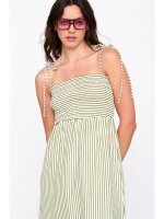 Kleid gestreift