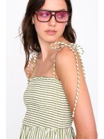 Kleid gestreift
