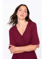Kleid in Viskose