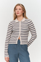Cardigan gestreift