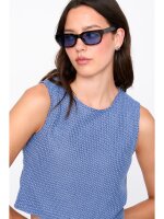 Top in Blau