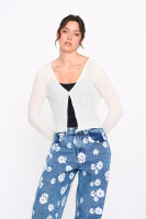 Cardigan aus Viskose-Mix