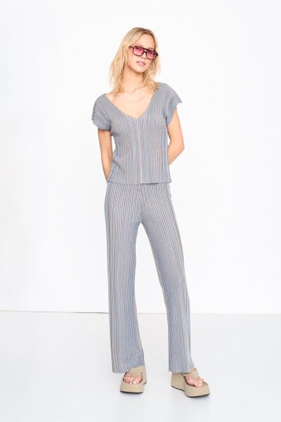 Hose in Blau