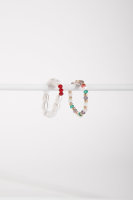 Ring Set mit Schmuckperlen