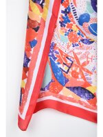 Tuch mit buntem Print