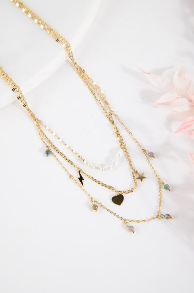 kette set in Gold
