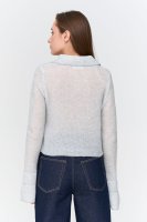 Cardigan in Blau