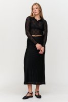 Shirt aus Strukturstoff