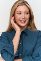 Shirt aus Baumwoll-Mix