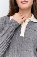 Pullover in Grau