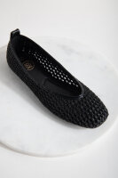 Schuh in Schwarz