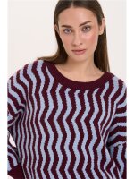 Pullover gemustert