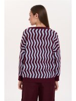 Pullover gemustert