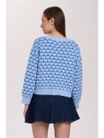 Pullover mit Herzmuster