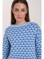 Pullover mit Herzmuster