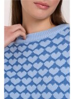 Pullover mit Herzmuster