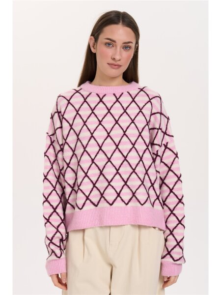Pullover gemustert