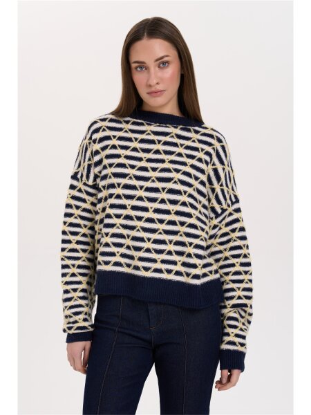 Pullover gemustert