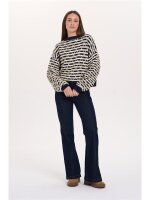 Pullover gemustert