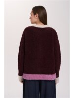 Cardigan with Contrast Details