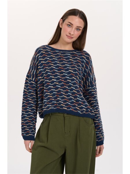 Pullover gemustert