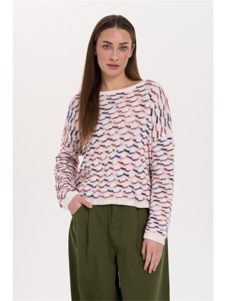 Pullover gemustert