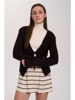Cardigan mit Bindeband