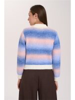 Cardigan with Colour Gradient