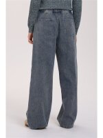 Denim Pants with Wide Leg