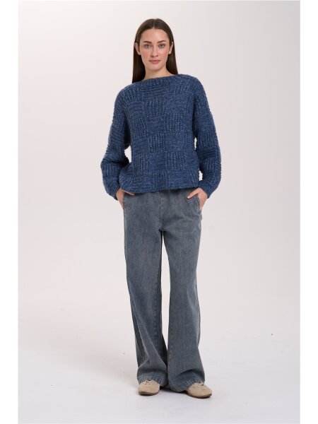 Pullover mit strukturiertem Muster