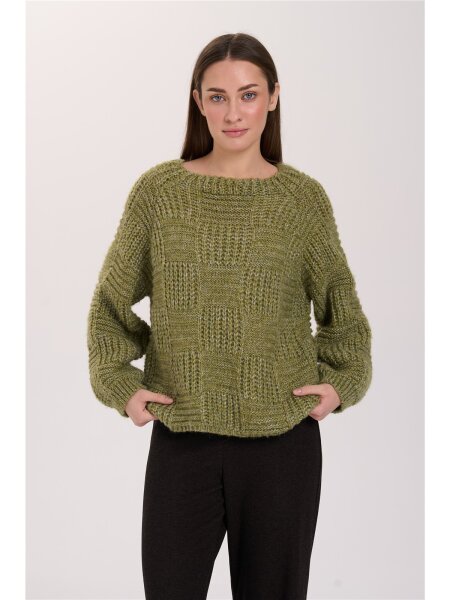 Pullover mit strukturiertem Muster