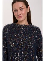 Pullover mit Effektgarn