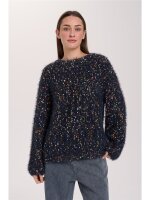 Pullover mit Effektgarn