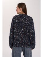 Pullover mit Effektgarn
