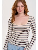 Shirt with Striped Pattern
