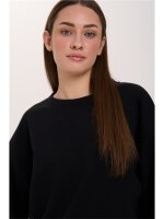 Sweatshirt with Voluminous Sleeves