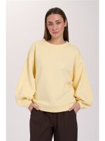 Sweatshirt with Voluminous Sleeves