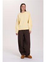 Sweatshirt with Voluminous Sleeves