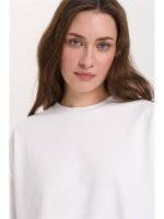 Sweatshirt mit elastischem Saum