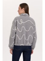 Jacket with Wave Pattern