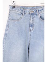 Denim Pants with Turn-Up Cuffs