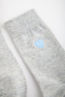 Socken grau melliert