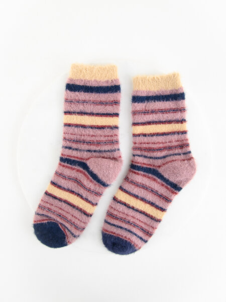 Socken gestreift