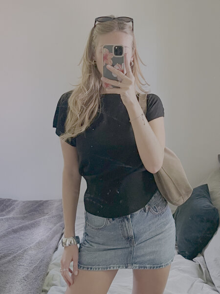 Pullover gestreift