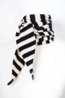 Scarf with Striped Pattern