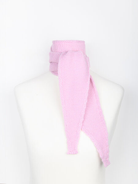 Scarf with Fine Knit Texture