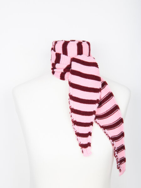 Scarf with Striped Pattern